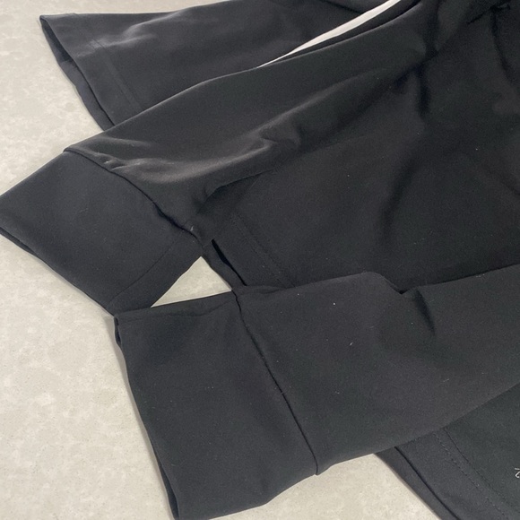 Adidas Essentials Climalite 3-stripes Tricot Track Jacket Size M black ⭐️⭐️⭐️⭐️ - Picture 10 of 17